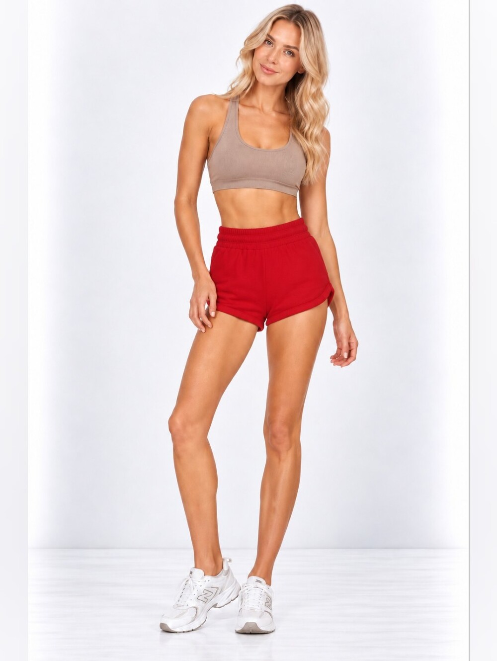 Forever 21 Red Athletic Shorts Size XS Like New